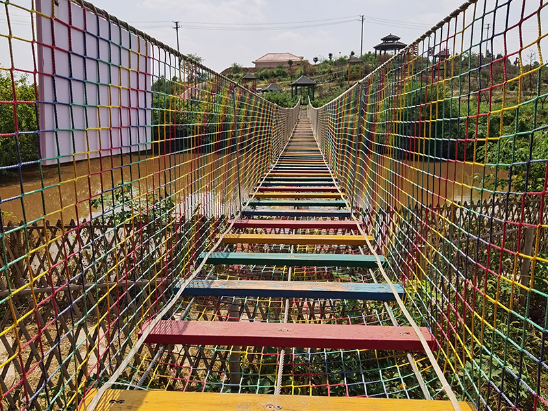 木質吊橋