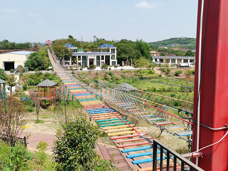 木質吊橋