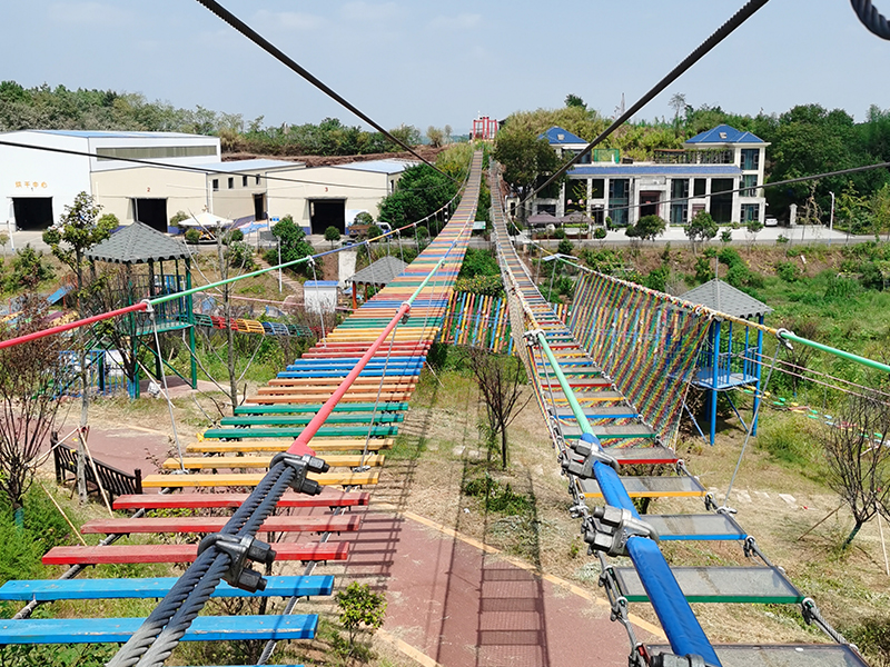 木質吊橋